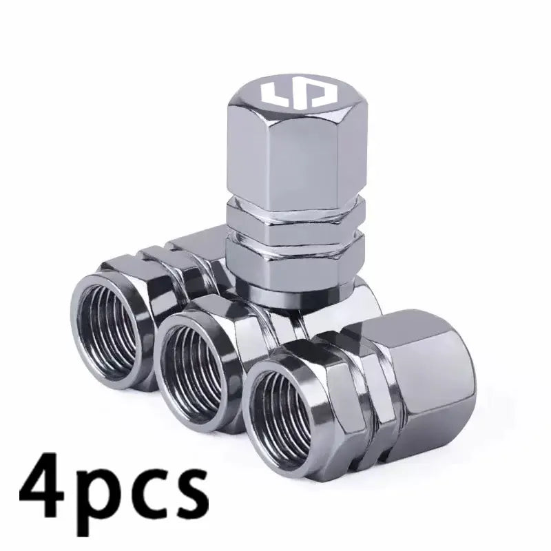 4PCS Colorful Car Accessories Car Tire Valve Cap For Leapmotor Leap T03 C11 C01 C16 T03 S01 B01 B10 C10 C16