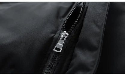 Winter Parka Men Brown Thick Warm Jackets Big Size 6xl 7xl 8xl Oversize Cotton Padded Windbreaker Outwear Waterproof Loose Coats