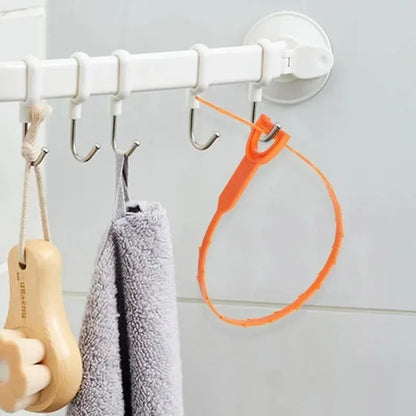 Hair Dredging Hook Sewer Unblock Tools Unblocker Pipes and Sinks Drain Clog Remover Toilet Drainage Outlet Cleaning Supplies