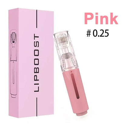 1/2/4/6pcs Derma Roller 0.2mm 105pcs Titanium Needle Lip BOOSTER Microneedle Dermaroller Face Massage Lip Beard Beauty Skin Care