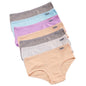 7Pcs/Lot Plus Size Underwear Women's Panties Cotton Girl Brief Sexy Lingeries Shorts Underpant Solid Panty Female Intimate M-4XL