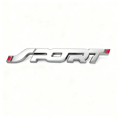 Car Accessories Sticker Styling Metal 3D Chrome Auto Car Trunk Racing Sport Word Letter Logo Emblem Badge Decal Sticker