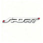 Car Accessories Sticker Styling Metal 3D Chrome Auto Car Trunk Racing Sport Word Letter Logo Emblem Badge Decal Sticker