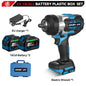 ONEVAN 2800N.M High Torque Brushless Electric Wrench Cordless 1/2 Inch Screwdriver Impact Drill Tool For Makita 18V Battery Pin