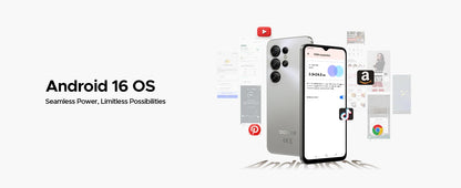 Global Version DOOGEE Note56 X Smartphone Android 16 24GB RAM(3GB+21GB) 64GB ROM 6.56'' Screen 6150mAh Battery Mobile Phone