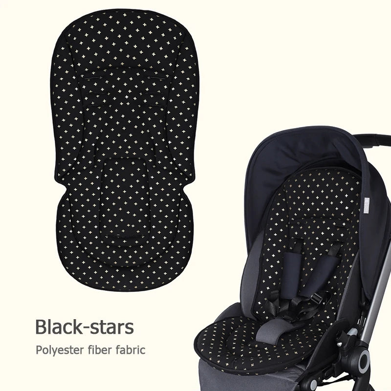 Autumn and winter warm baby stroller seat cushions thickened cotton child stroller baby seat cushions universal four seasons