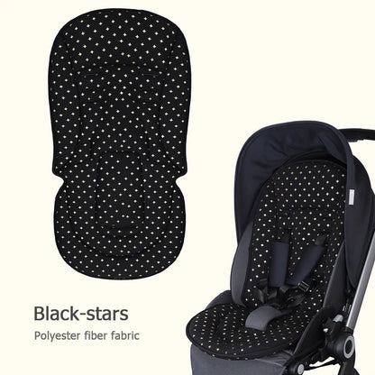 Autumn and winter warm baby stroller seat cushions thickened cotton child stroller baby seat cushions universal four seasons