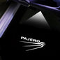 2Pcs LED Car Door Logo Projector Ghost Shadow Light For Mitsubishi Pajero V87 V93 V97 V80 2007 - 2015 2016 2017 2018 Accessories