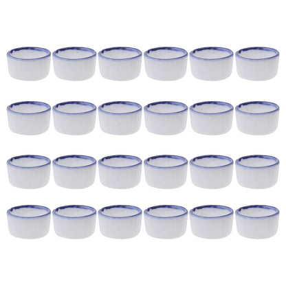 24 Pcs Reptile Water Dish Terrarium Bowl Mini Food Crawler Feeding Sink Lizard Pet Water Bowl Drinking Container Pet Drink Bowls
