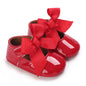 New Fashion Newborn Red Baby Shoes Non-slip Cloth Bottom Shoes For Girls Elegant And Noble Leisure Baby First Walking Shoes