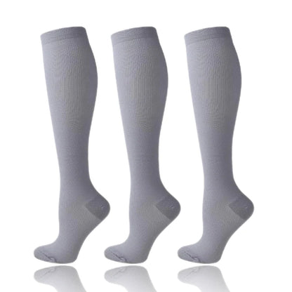 58 Styles 3 Pairs/Pack Compression Socks Knee High 30MmHg  Women Men Sports Socks Edema Diabetes Varicose Veins Running Socks