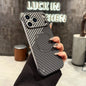 17 ProMax for Magsafe Carbon Fiber Frameless Case For iPhone 16 15 14 13 12 Pro Max Plus 17Air Magnetic Slim Color Blocked Cover