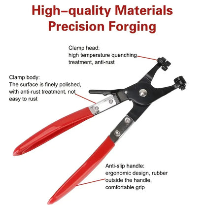 Professional Automotive Welding Hose Clamp Pliers Water Pipe Removal Tool Car Wire Holder Soldering Pliers Repair Maintenance