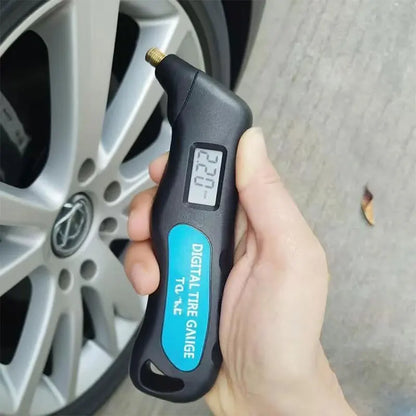 Tire Pressure Gauge Non-Backlight High-precision Digital Tire Pressure Monitoring Car Tyre Air Pressure Gauge Meter LCD Display