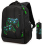 Brand School Bag for Boys Multifunctional Cartoon Pattern Kids Satchels Orthopedic Waterproof Backpack Children Student Mochila