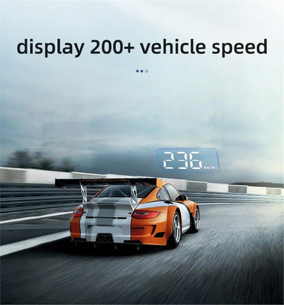M3 OBD2 HUD / M1 GPS Head Up Display Auto Projection GPS Speedometer Digital Car Accessories Glass Projector Display HUD Alarm