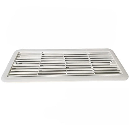 For Thetford Fridge Vent Assembly Grille White 483mm X 186mm For Caravan Motorhome RV Parts Accessories 62445480