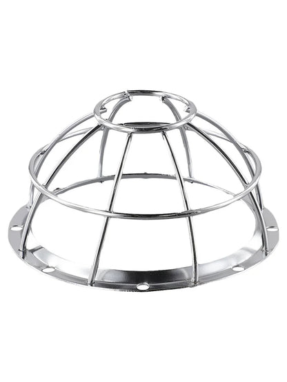 1/2pcs Iron Smoke Detector Protective Cover Sprinkler Cage Bracket Fire Covers Home Bathroom Kitchen Accessories Protect Parts