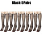 Summer Ultra-Thin Korean Style Invisible Thigh-High Socks Nude Seamless Mid-Calf Short Socks for Women Anti-Snag Sheer Stockings