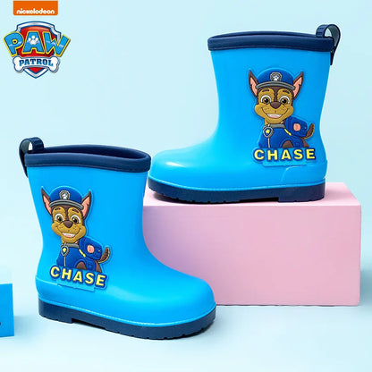 Genuine PAW patrol Rain boots Mars Skye Rubble Chase, Colorful Options Durable Footwear for Toddlers in Wet Condition
