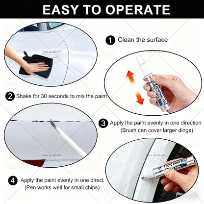 Car Paint Repair Pen Touch Up Scratch Remover DIY Auto Accessories For Mazda CX-30 Blue 42M White 34K Red 42V Grey 47C 46G