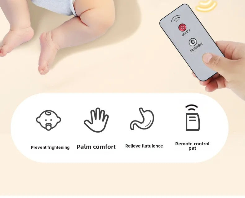 Baby Electric Soothing Palm Sleep Pillow Newborn Heated Remote Control Simulated Palm Slapping Sleep Pad Baby Care Accessories