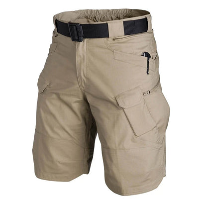 2026 Men's Cargo Shorts Tactical Waterproof Casual Pant Summer Thin Quick Dry Workout Multi-Pocket Outdoor Trekking Hiking Short