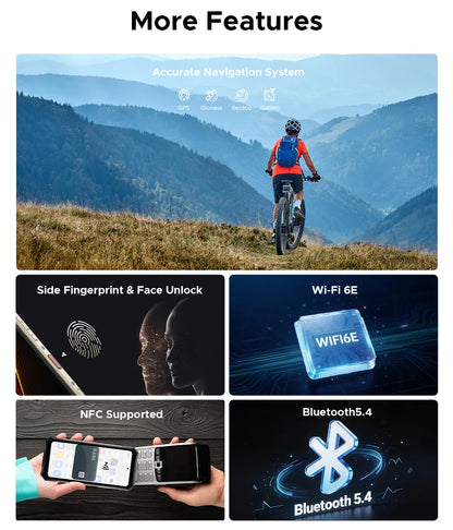 DOOGEE S300 Plus 5G Rugged Phone Dimensity 8300 12GB 1TB 11000mAh 120W 6.78'' Screen 200MP Camera Android 16 Smartphone NFC