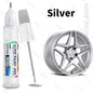 Automotive Wheel Touch-Up Pen Paint Repair Pen Gloss Black Matte Black Silver Grey Automotive Paint Care Accessories