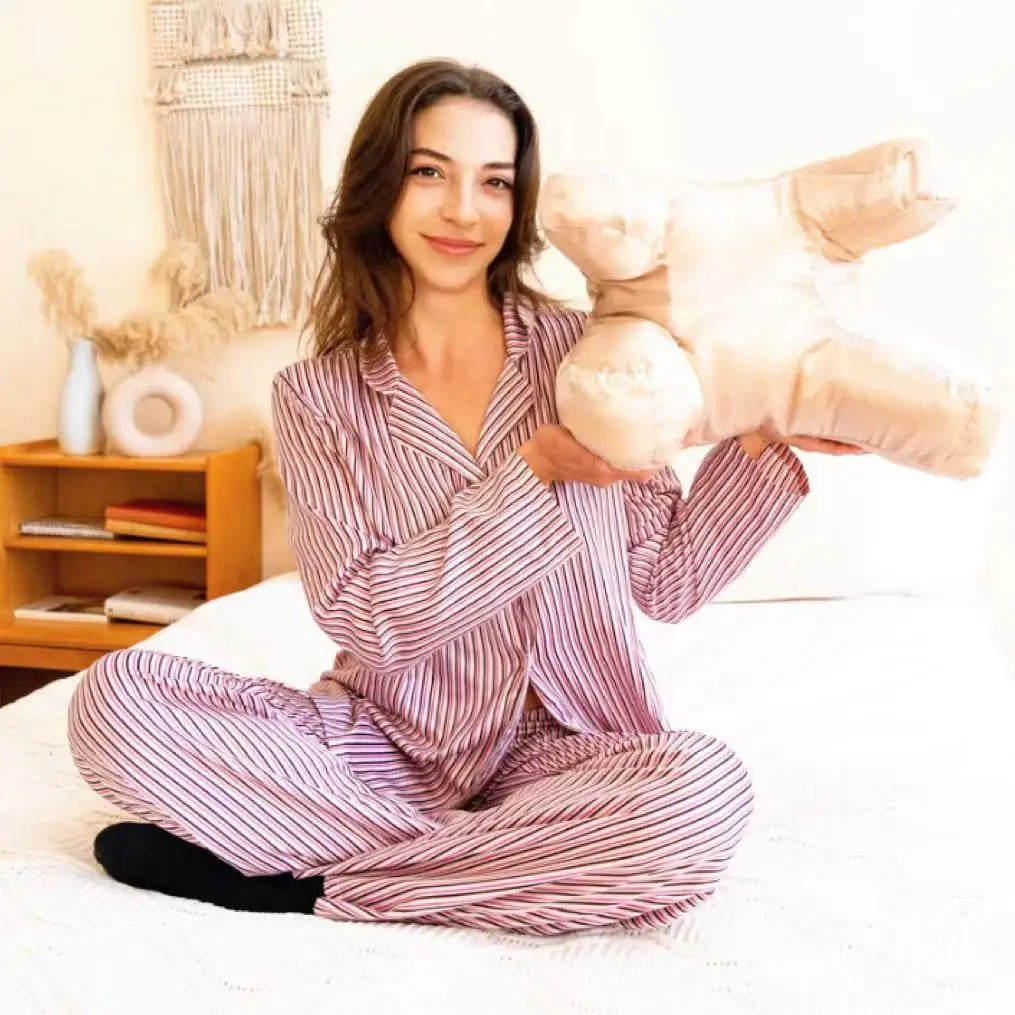Anti Wrinkles-Aging Pillow Beauty Pillow Face Pillow for Beauty Sleep Back Sleep Pillow with a Free Pillow Case