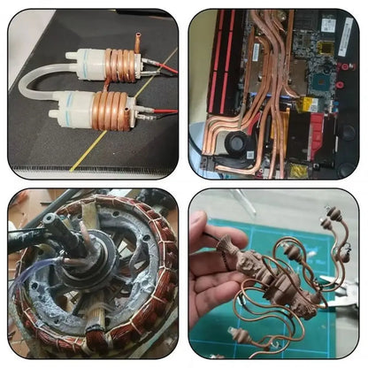 1Pcs Durable 1 Meter Copper Tube Coil 99.9% Pure Copper Soft T2 Copper OD 2-12mm ID 1-10mm Wire Pipe Airs Conditioner Cooling