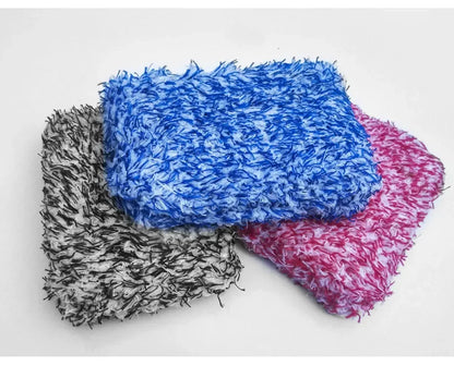 SEAMETAL Car Wash Microfiber Car Washer Sponge Car Care Detailing Brushes Washing Towel Sponge Block Car Cleaning Products