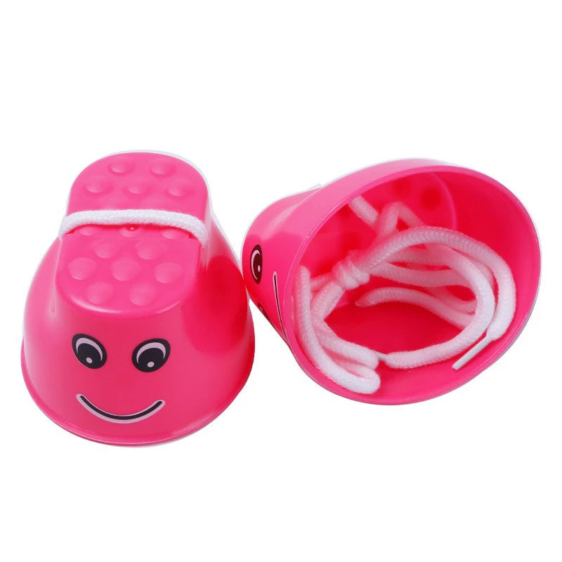 Colorful Smile Face Stilt Balance Training Walk Steppers Parent-Child Outdoor Exercise Educational Interactive Activity Prop ZYF