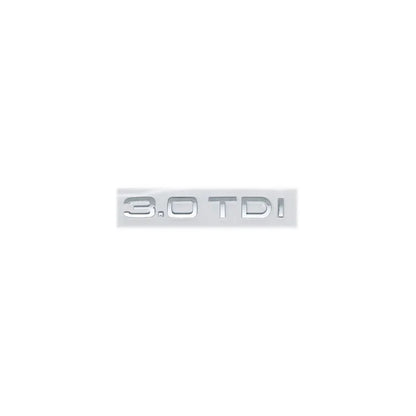 Car Letter Logo Sticker for A5 suitable for tail bumper and trunk emblem applicable to 2.0 3.0 40TDI 35 40 45TFSI models