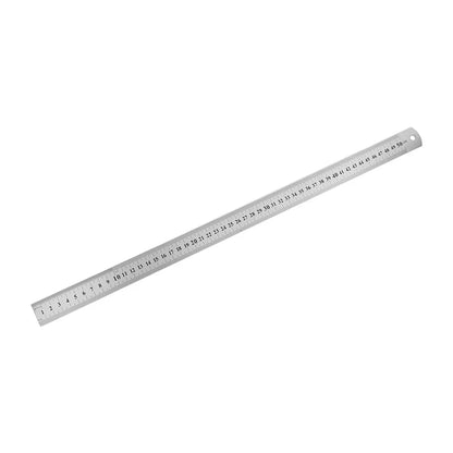 Metal Straight Ruler Stainless Steel Ruler Stationery Drafting Supplies Hand Tools Precision Double Sided Measuring Tool