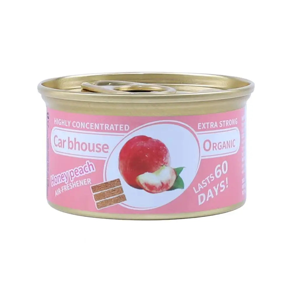 Organic Car Air Freshener Cans Long Lasting Fragrance Fiber Block Odor Eliminator for Auto Home Closet Bubble Gum & Coffe Scent