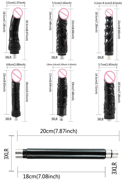 FREDORCH Upgraded Sex Machine for Women with Dildos Automatic Masturbation Machine Pump Gun Love Machine Couple Sex Toys