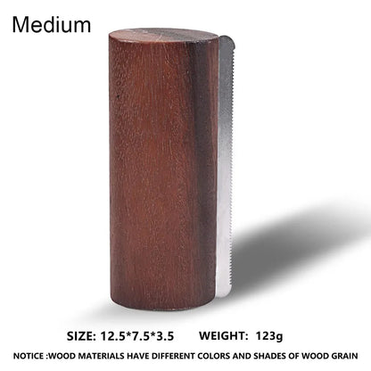 1Pcs New Wooden Handle Horse Grooming Brush Stainless Steel Teeth Shedding Horse Hair Scrapers Grooming S/M/L Cleaning Tool