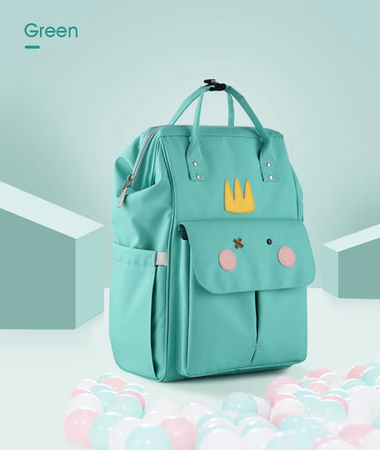 Waterproof Mummy Diaper Backpack Cartoon Design Mother Maternity Nappy Travel Bag Large Capacity Baby Care Nursing Stroller Bags