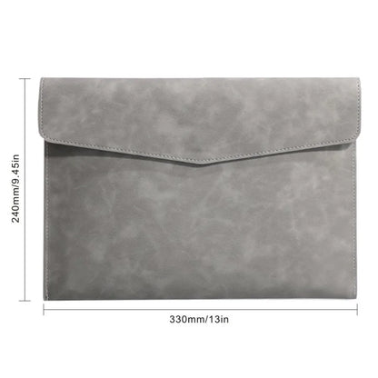 PU Leather A4 Document Bag, 7 Colors, File Folder for Office & Travel, Stylish Organizer