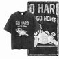 YG BODY BUILDING Printed Cotton Acid Washed Graphic Unisex T Shirt Cool CROSSFIT Streetwear Men Tshirts Big Size Tee for Men