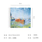 Painting Memo Pad Monet Van Gogh No-sticky Note Decal Scrapbooking DIY Notepad Diary Stationery School Supplies