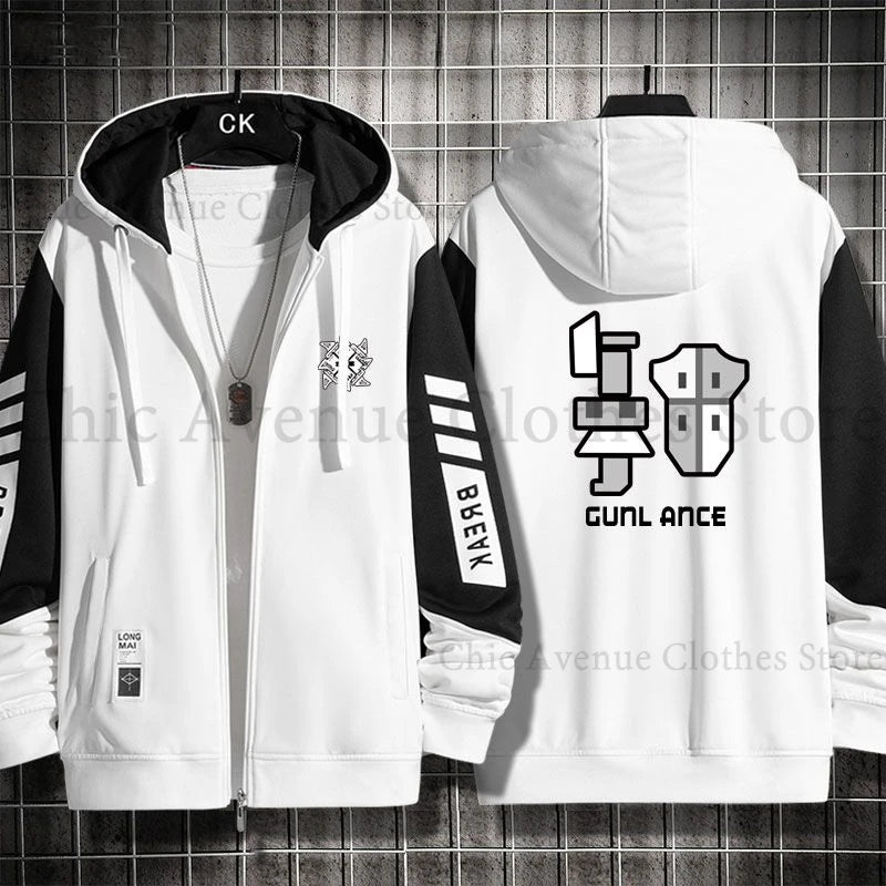 Monster Hunter Print Hoodie for Men Women Hooded Zip-up Autumn Coat Long Sleeve Man Hoodie Hooded Shirt Casual Sweatshirts