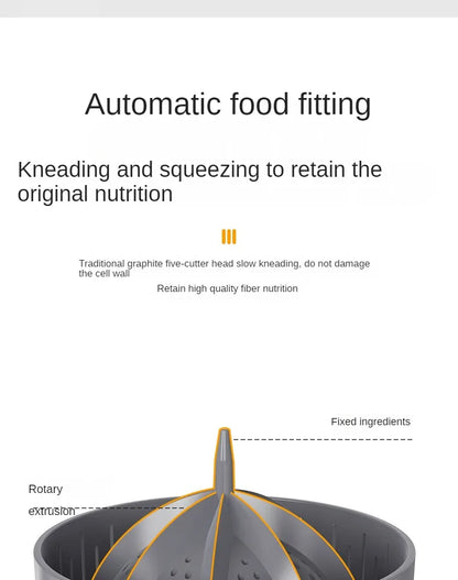 Rechargeable Electric Citrus Juicer Orange Juice Machine Extra Large Caliber Residue Separation