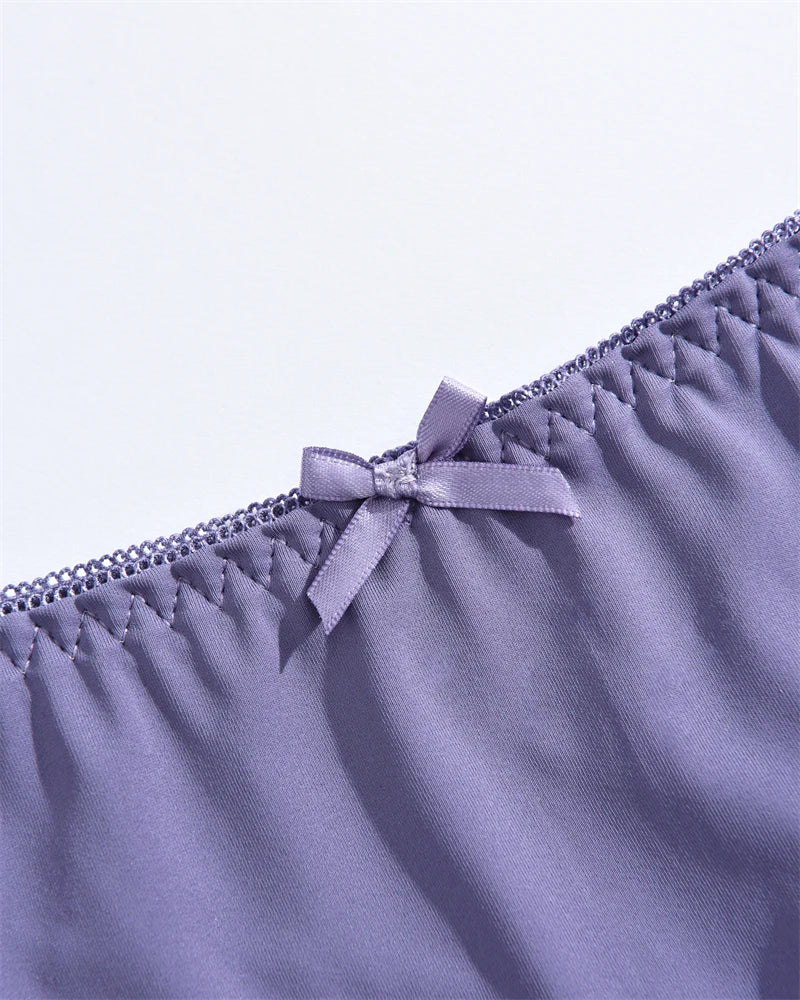 S-XXL Women Lace Panties Patchwork Seamless Underwear Sexy Luxury Hollow Out Solid Briefs Girls' Mid Rise Breathable Lingerie