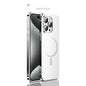For iphone 16 15 Pro Max Case Raw Titanium Magnetic MagSafe wireless charge Metal frosting Original color protective back cover