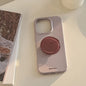 Korean INS Cute Solid Color Phone Case for iPhone 17 16 15 14 13 12 Pro Max Shockproof Protection Back Cover with Bracket