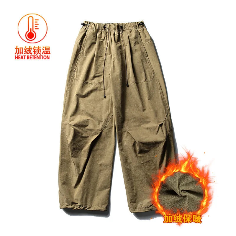 Men Streetwear Fashion Loose Casual Lightweight Quick Dry Sport Pants Women Outdoor Techwear Cargo Baggy Pant Boy Girl Trousers