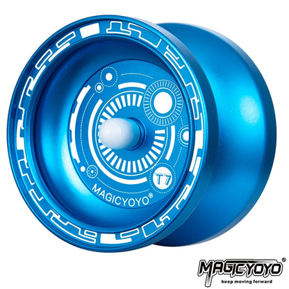 Original MAGICYOYO T7 Colorful New Basic 2A Metal Responsive Sleep Beginner Practice Yoyo Toy Birthday Gift