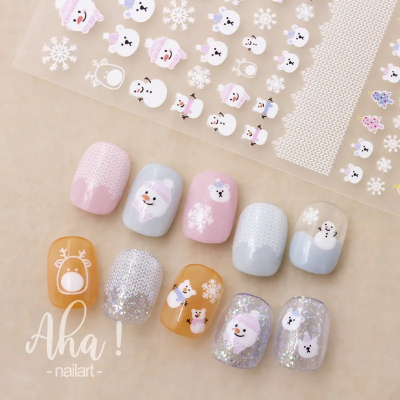 1sheet 3D Sweet Cherry Fruit Nail Art Stickers Summer Peach/Lemon/Star/Moon Nail Decals 8*10cm Adhesive Red Cherry Nail Decor %$